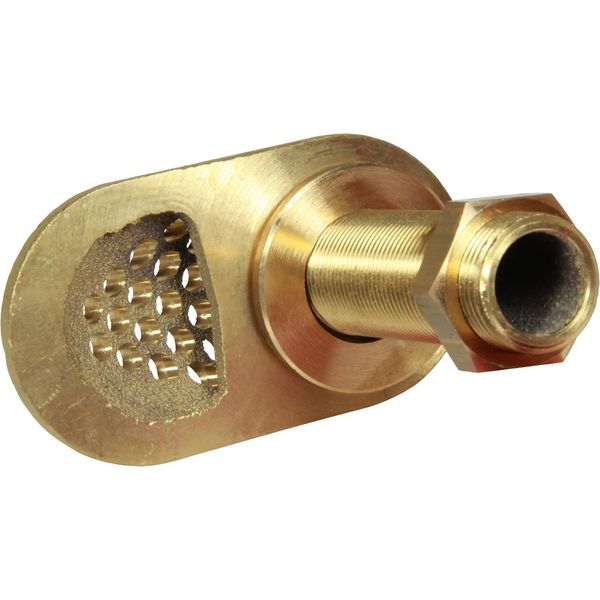 Maestrini DZR Water Intake Scoop (Drilled / 3/4" BSP) - PROTEUS MARINE STORE