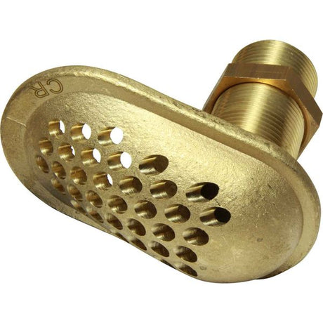 Maestrini DZR Water Intake Scoop (Drilled / 1" BSP) - PROTEUS MARINE STORE