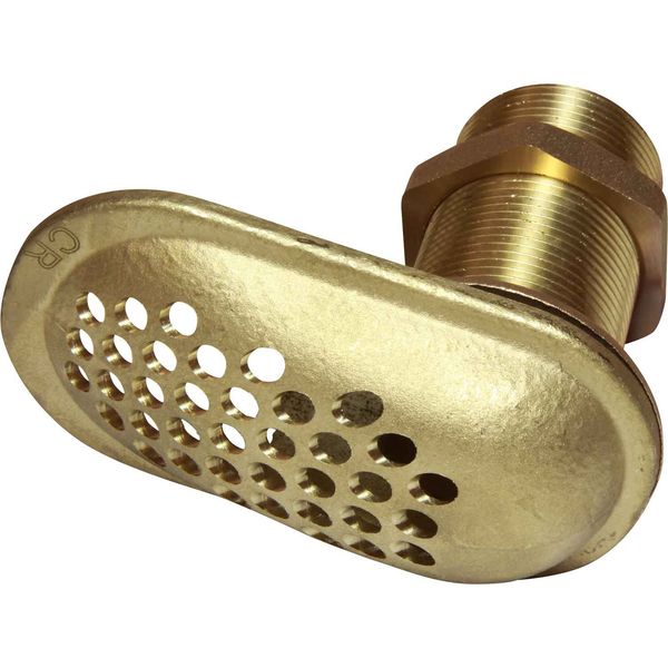 Maestrini DZR Water Intake Scoop (Drilled / 1-1/4" BSP) - PROTEUS MARINE STORE