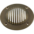 Maestrini Brass Round Intake Strainer Grate (Full Slot / 120mm OD) - PROTEUS MARINE STORE