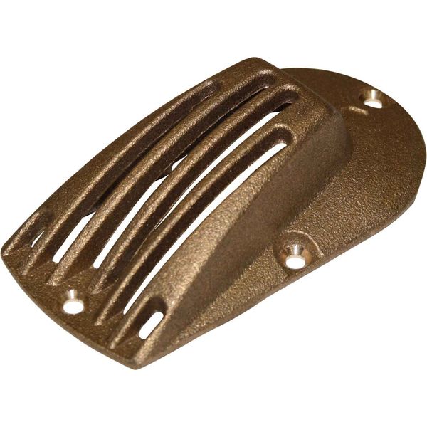 Maestrini Bronze Slotted Scoop Strainer Grate (Wedge / 1-1/4" BSP) - PROTEUS MARINE STORE