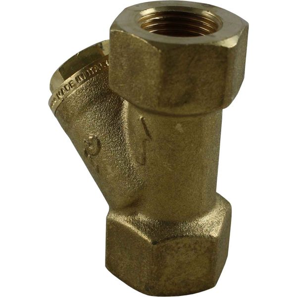 Maestrini Brass Inline 'Y' Shaped Strainer (3/8" BSP) - PROTEUS MARINE STORE