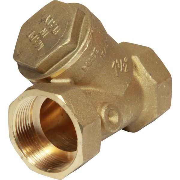 Maestrini Brass Inline 'Y' Shaped Strainer (1-1/2" BSP) - PROTEUS MARINE STORE