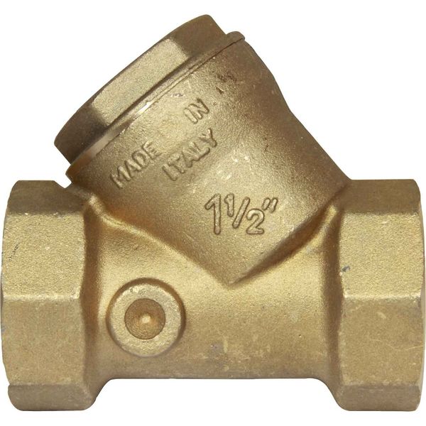 Maestrini Brass Inline 'Y' Shaped Strainer (1-1/2" BSP) - PROTEUS MARINE STORE