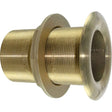 Maestrini Brass Skin Fitting (Domed, 2-1/2" BSP, 132mm Long) - PROTEUS MARINE STORE
