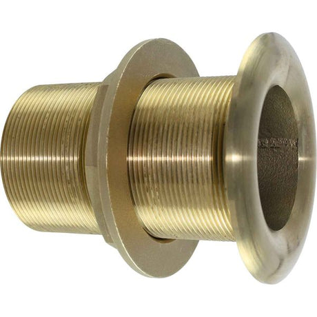 Maestrini Brass Skin Fitting (Domed, 2-1/2" BSP, 132mm Long) - PROTEUS MARINE STORE