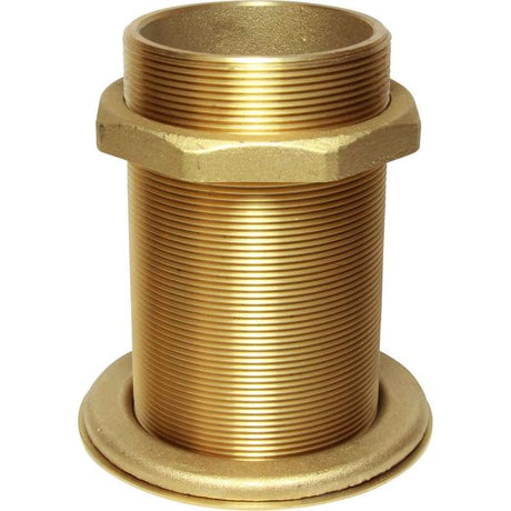 Maestrini Brass Skin Fitting (Inclined, 4" BSP, 209mm Long) - PROTEUS MARINE STORE