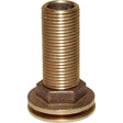 Maestrini Bronze Skin Fitting (Inclined, 1/2" BSP, 64mm Long) - PROTEUS MARINE STORE