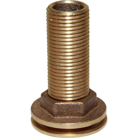 Maestrini Bronze Skin Fitting (Inclined, 1/2" BSP, 64mm Long) - PROTEUS MARINE STORE