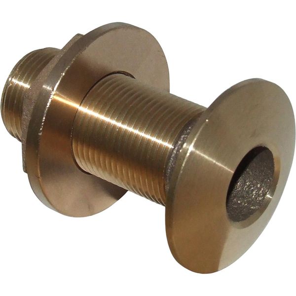 Maestrini Bronze Skin Fitting (Inclined, 3/4" BSP, 72.5mm Long) - PROTEUS MARINE STORE