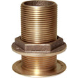 Maestrini Bronze Skin Fitting (Domed, 1-1/4" BSP, 81.5mm Long) - PROTEUS MARINE STORE