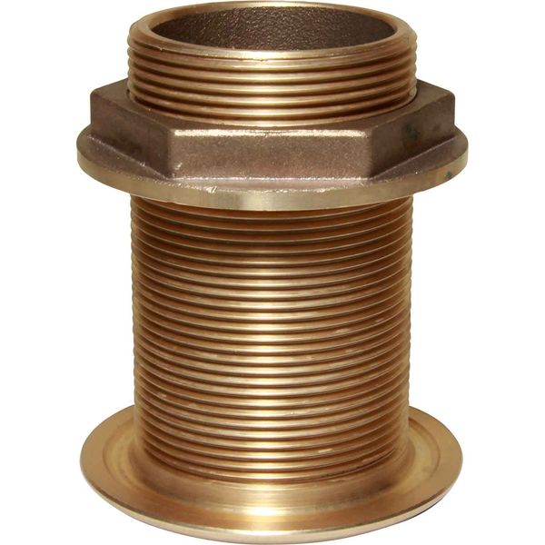 Maestrini Bronze Skin Fitting (Domed, 2-1/2" BSP, 132mm Long) - PROTEUS MARINE STORE