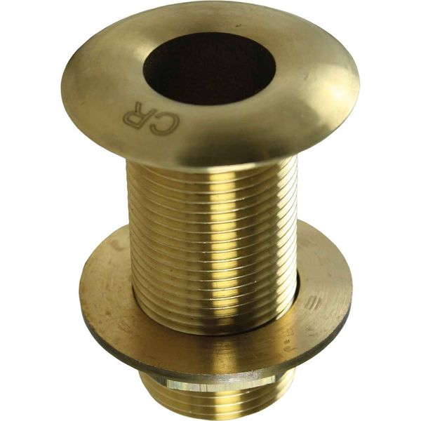 Maestrini DZR Skin Fitting (Domed, 1" BSP, 77mm Long) - PROTEUS MARINE STORE