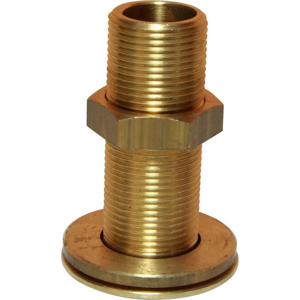 Maestrini DZR Skin Fitting (Flat, 3/4" BSP, 72mm Long) - PROTEUS MARINE STORE