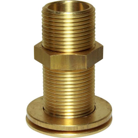 Maestrini DZR Skin Fitting (Flat, 1" BSP Thread, 77mm Long) - PROTEUS MARINE STORE