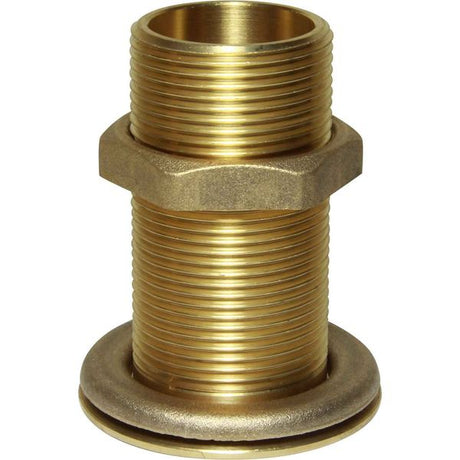 Maestrini DZR Skin Fitting (Flat, 1-1/4" BSP, 83mm Long) - PROTEUS MARINE STORE