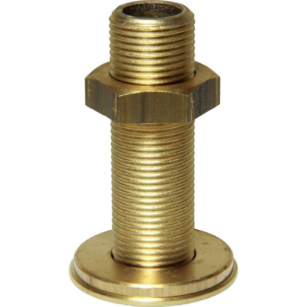 Maestrini DZR Skin Fitting (Inclined, 3/8" BSP, 58mm Long) - PROTEUS MARINE STORE