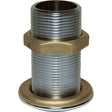 Maestrini Chrome Skin Fitting (Domed, 1-1/2" BSP, 84.5mm Long) - PROTEUS MARINE STORE