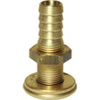 Maestrini DZR Through Hull Skin Fitting (3/8" BSP, 13mm Hose Tail) - PROTEUS MARINE STORE
