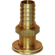 Maestrini DZR Through Hull Skin Fitting (1/2" BSP, 19mm Hose Tail) - PROTEUS MARINE STORE
