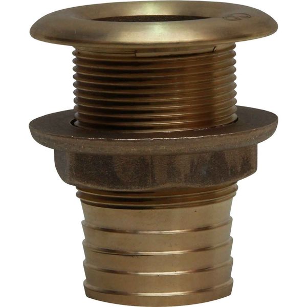 Maestrini DZR Through Hull Skin Fitting (1-1/2" BSP, 44mm Hose Tail) - PROTEUS MARINE STORE