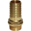 Maestrini Brass Straight Hose Tail (3/4" BSP Male to 28mm Hose) - PROTEUS MARINE STORE