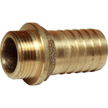 Maestrini Bronze Straight Hose Tail (3/4" BSP Male to 25mm Hose) - PROTEUS MARINE STORE