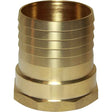 Maestrini Brass Straight Hose Tail (2" BSP Female to 60mm Hose) - PROTEUS MARINE STORE