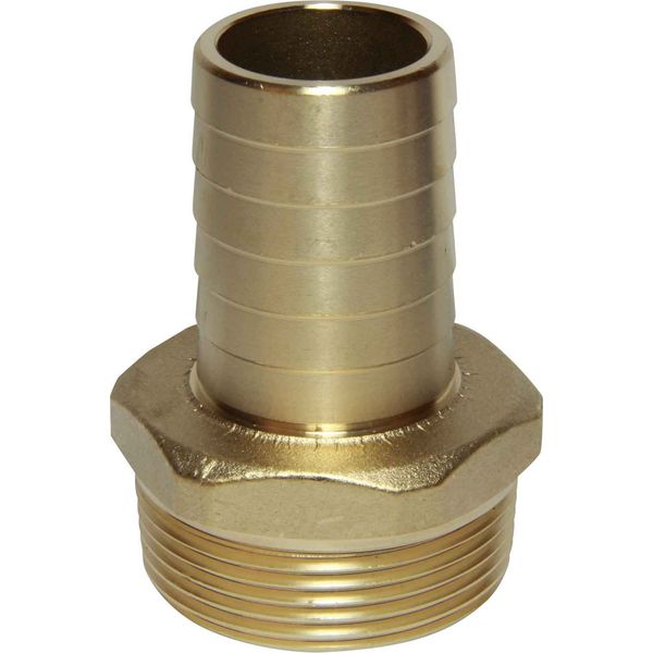 Maestrini DZR Straight Hose Tail (1-1/2" BSPT Male to 32mm Hose) - PROTEUS MARINE STORE