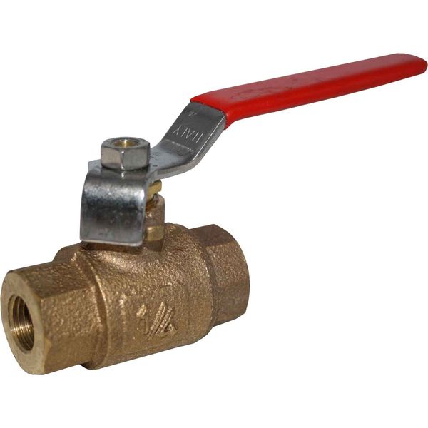 Maestrini Bronze Body Ball Valve (1/4" BSP Female) - PROTEUS MARINE STORE
