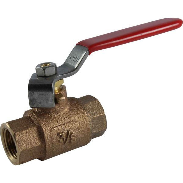 Maestrini Bronze Body Ball Valve (3/8" BSP Female) - PROTEUS MARINE STORE