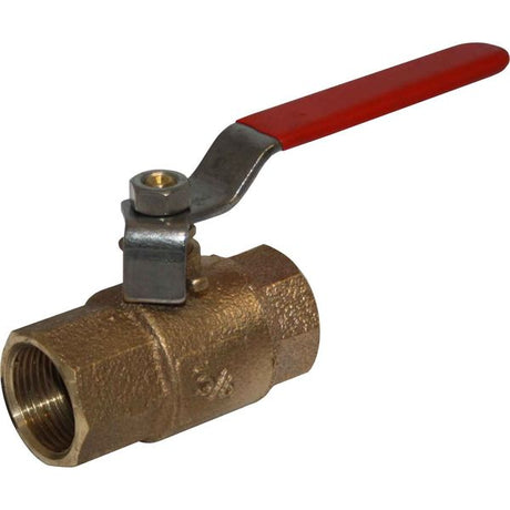 Maestrini Bronze Body Ball Valve (3/4" BSP Female) - PROTEUS MARINE STORE