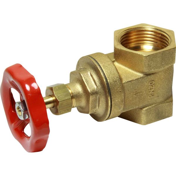 Maestrini Brass Gate Valve with Brass Body (1" BSP Female) - PROTEUS MARINE STORE