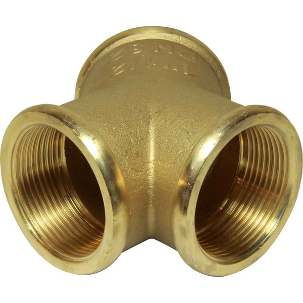 Maestrini Brass Equal Y Fitting (1-1/2" BSP Female) - PROTEUS MARINE STORE