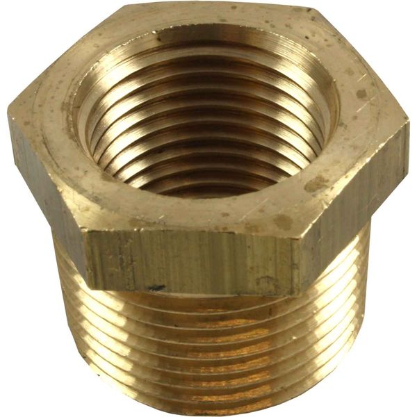 Maestrini Brass Reducing Bush (3/4" BSP Male to 1/2" BSP Female) - PROTEUS MARINE STORE