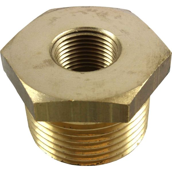 Maestrini Brass Reducing Bush (1" BSP Male to 3/8" BSP Female) - PROTEUS MARINE STORE