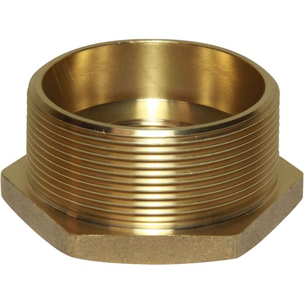 Maestrini Brass Reducing Bush (2-1/2" BSP Male to 1-1/2" BSP Female) - PROTEUS MARINE STORE