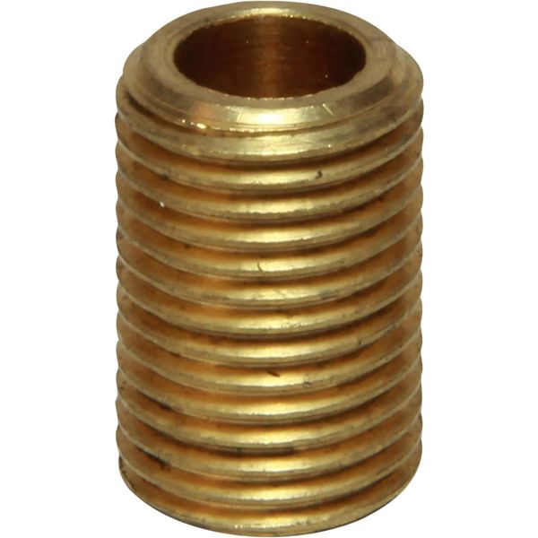 Maestrini Brass Equal Running Nipple (1/4" BSP / 20mm Long) - PROTEUS MARINE STORE