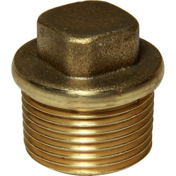 Maestrini Brass Tapered Plug (3/4" BSP Male) - PROTEUS MARINE STORE