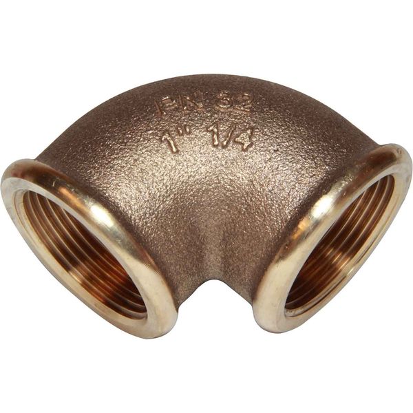 Maestrini Bronze Compact 90 Degree Elbow (1-1/4" BSP Female) - PROTEUS MARINE STORE