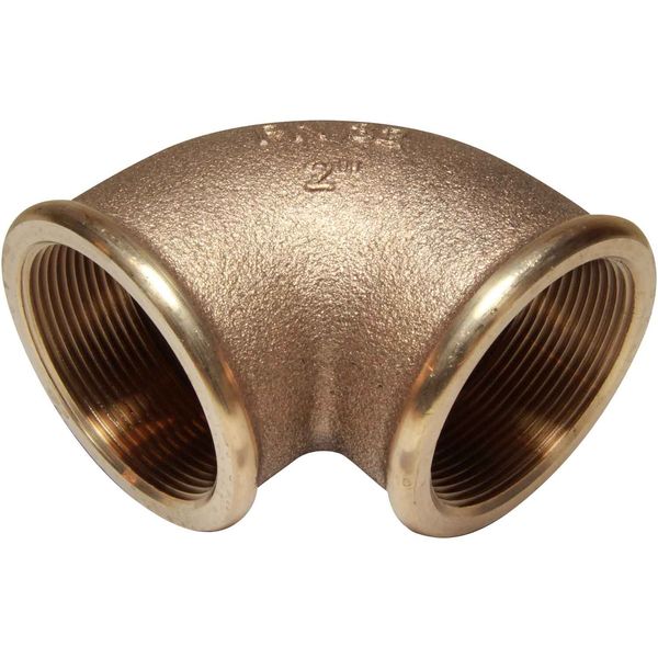Maestrini Bronze Compact 90 Degree Elbow (2" BSP Female) - PROTEUS MARINE STORE
