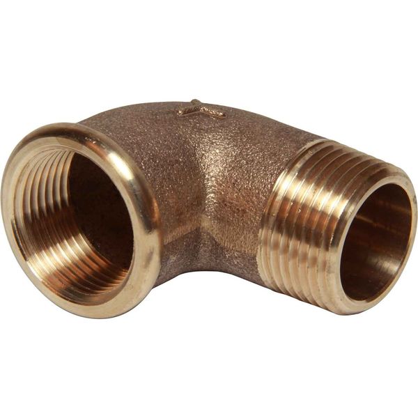 Maestrini Bronze Compact 90 Degree Elbow (1" BSP Male/Female) - PROTEUS MARINE STORE