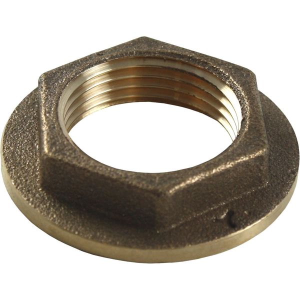 Maestrini Bronze Flanged Lock Nut (1" BSP Female) - PROTEUS MARINE STORE