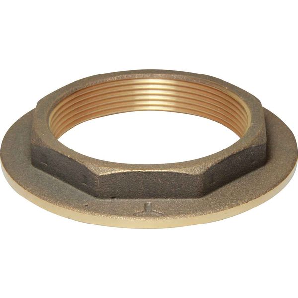 Maestrini Bronze Flanged Lock Nut (2-1/2" BSP Female) - PROTEUS MARINE STORE