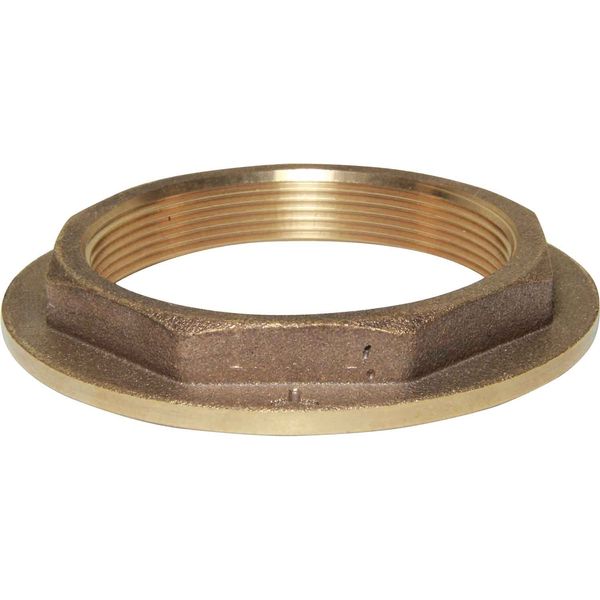 Maestrini Bronze Flanged Lock Nut (3" BSP Female) - PROTEUS MARINE STORE