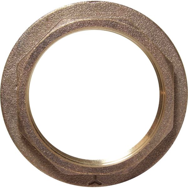 Maestrini Bronze Flanged Lock Nut (3" BSP Female) - PROTEUS MARINE STORE