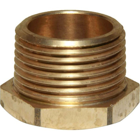 Maestrini Bronze Reducing Bush (1" BSP Male to 1/2" BSP Female) - PROTEUS MARINE STORE