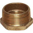 Maestrini Bronze Reducing Bush (1-1/2" BSP Male to 1" BSP Female) - PROTEUS MARINE STORE