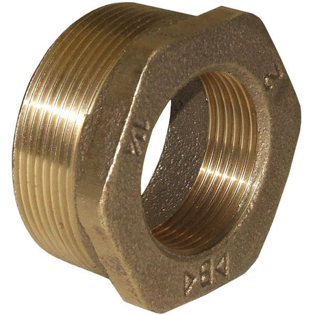 Maestrini Bronze Reducing Bush (2" BSP Male to 1-1/4" BSP Female) - PROTEUS MARINE STORE