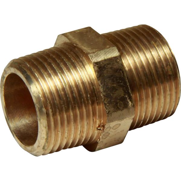 Maestrini Bronze Equal Nipple (3/4" BSP Male) - PROTEUS MARINE STORE